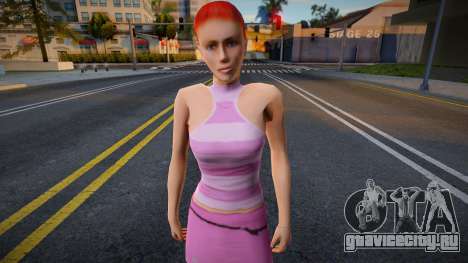 Девушка в платье стиль КР 4 для GTA San Andreas