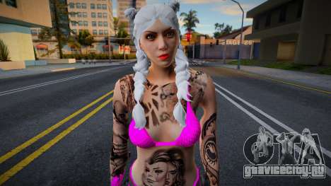 SKIN FEMININA PARA для GTA San Andreas