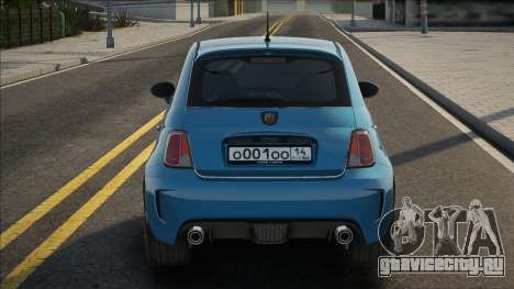 Abarth 500 [Dia CCD] для GTA San Andreas