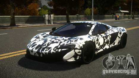 McLaren 650S Spider GT S14 для GTA 4