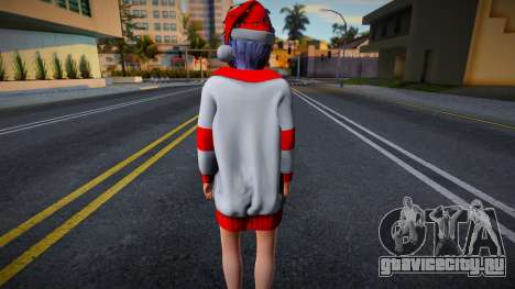 Shizuku - Christmas Present Sweater Dress v2 для GTA San Andreas