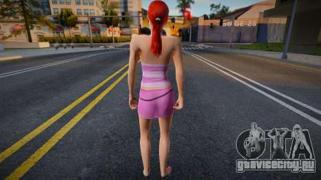 Девушка в платье стиль КР 4 для GTA San Andreas
