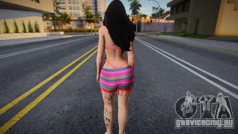 Skin Beach 925 v3 для GTA San Andreas