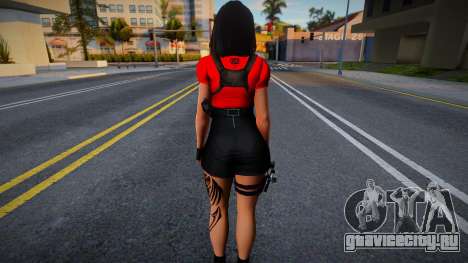 Skin Girl FBI v2 для GTA San Andreas
