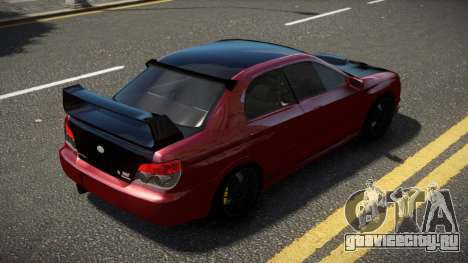 Subaru Impreza WRX STi GT для GTA 4