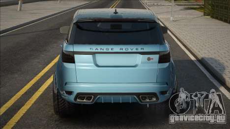 Land Rover Range Rover Sport SVR [2018] для GTA San Andreas