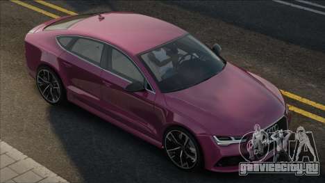 Audi RS7 Pink для GTA San Andreas