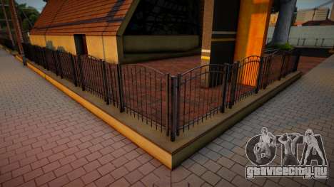 HD 3D Металлический забор для GTA San Andreas