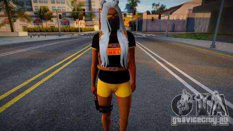 Gengsta Girl Skin 1 для GTA San Andreas