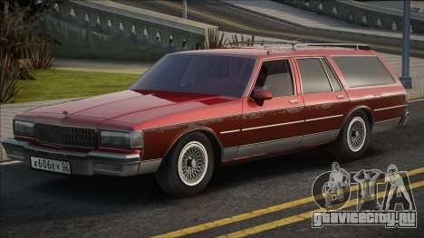 Chevrolet Caprice Wagon Red для GTA San Andreas