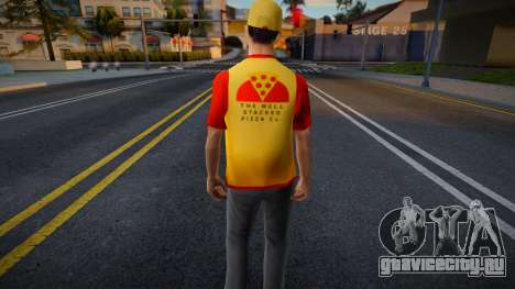 Wmybmx Pizza Uniform для GTA San Andreas