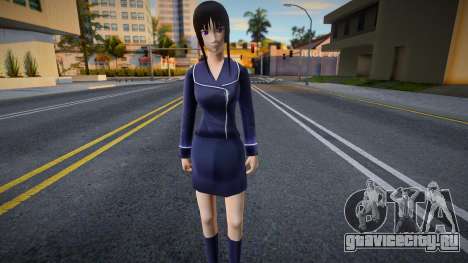 Indo-Japan High School Girl Uniform 4 для GTA San Andreas