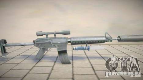 M4 с кучей обвесов для GTA San Andreas