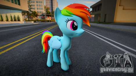 Rainbow Dash New HD для GTA San Andreas