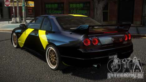 Nissan Skyline R33 R-Ti S14 для GTA 4