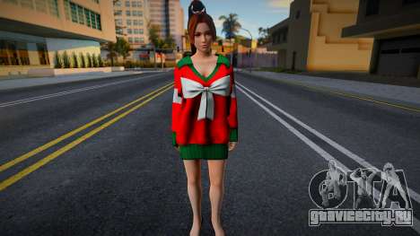Mai Christmas Sweater для GTA San Andreas