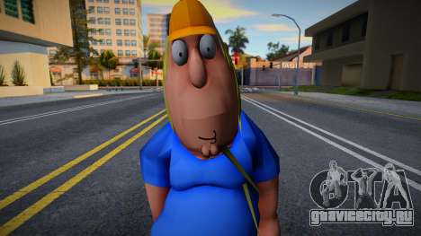 Chris Griffin Family Guy Skin для GTA San Andreas