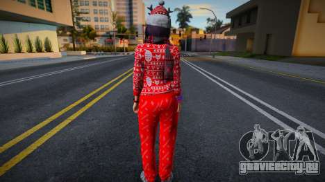 Nagisa - Christmas Winter Wonder Pijama v1 для GTA San Andreas