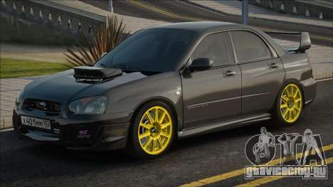 Subaru Impreza WRX STI [Gold Disc] для GTA San Andreas