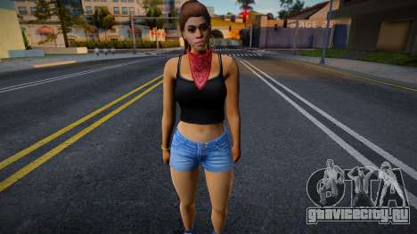 GTA VI - Lucia Gangster Trailer v2 для GTA San Andreas