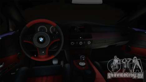 BMW M5 e60 Night v1.0.0 для GTA San Andreas