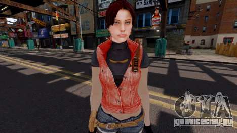 Claire Redfield HD (Resident Evil) для GTA 4