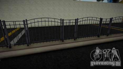 HD 3D Металлический забор для GTA San Andreas
