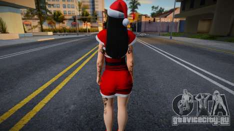 Christmas girl 931 v2 для GTA San Andreas