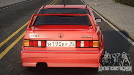 Mercedes-Benz 190E (W201) Red для GTA San Andreas