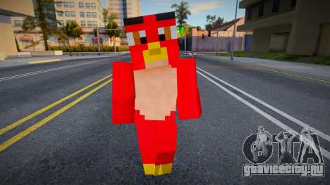 Red Bird (The Angry Birds Movie) Minecraft для GTA San Andreas