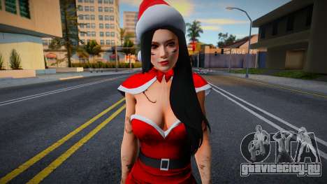 Christmas girl 931 v2 для GTA San Andreas