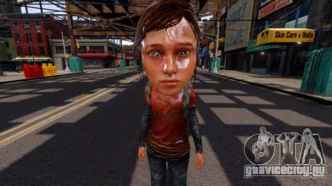 Just for fun - Ellie big head для GTA 4