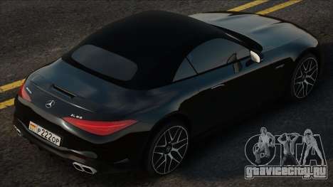 Mercedes-Benz SL63 AMG 2022 Black для GTA San Andreas