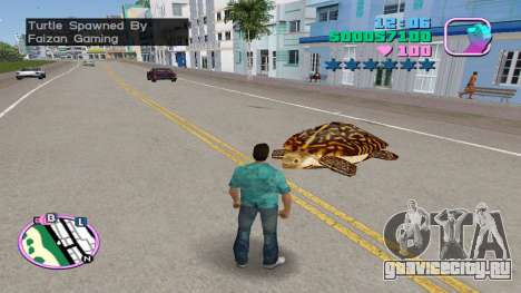 Spawn Turtle для GTA Vice City
