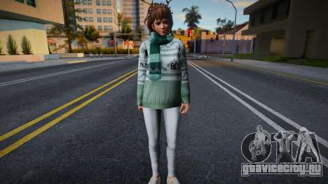 Hitomi - Christmas Sweater Leggings v2 для GTA San Andreas