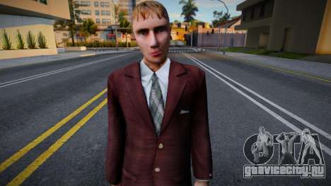 Бизнесмен в стиле КР 3 для GTA San Andreas