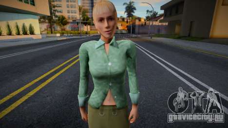 Обычная женщина в стиле КР 5 для GTA San Andreas