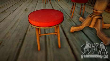 HD Столы и стулья в барах для GTA San Andreas