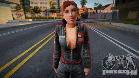 Katie Jackson from Flatout 2 для GTA San Andreas