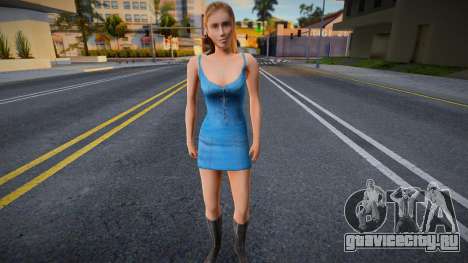 Девушка в платье стиль КР для GTA San Andreas