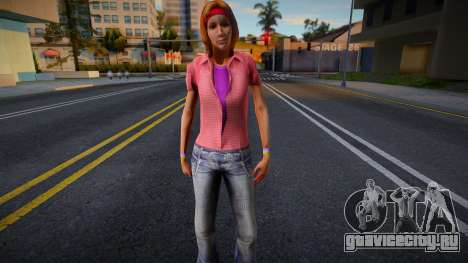 Euro Truck Simulator - Skin Women для GTA San Andreas