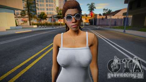 GTA VI - Lucia White Dress Trailer v2 для GTA San Andreas