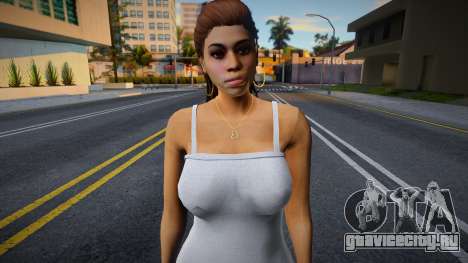 GTA VI - Lucia White Dress Trailer v1 для GTA San Andreas