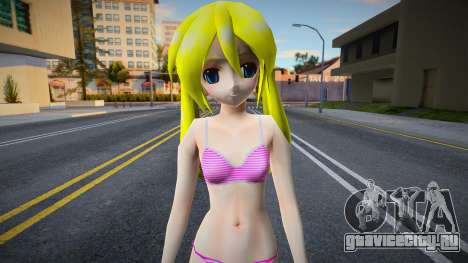Sexy Anime Girl для GTA San Andreas