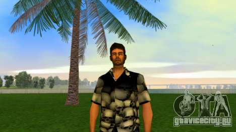 Tommy Vercetti - HD Skulls Outfit для GTA Vice City