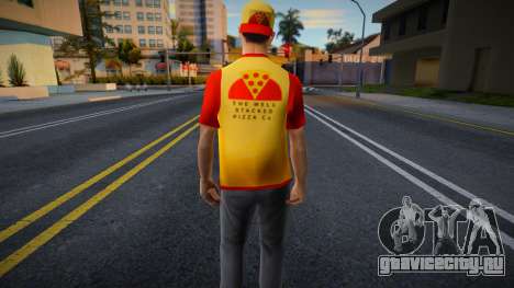 Wmybmx Pizza Uniform 1 для GTA San Andreas