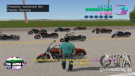 Spawn Freeway Bike для GTA Vice City