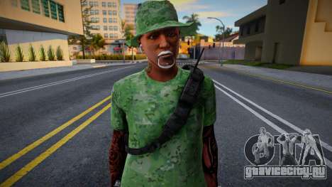 SKIN DE GUERRILHA 2 для GTA San Andreas