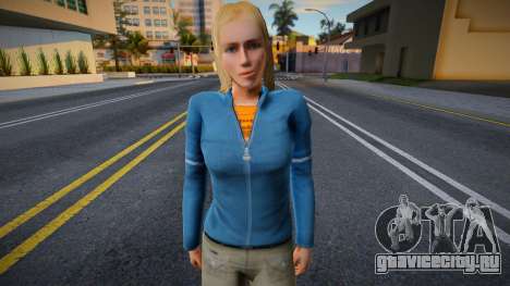 Молодая девушка в стиле КР 1 для GTA San Andreas