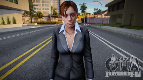 Jill Valentine [Business Outfit] для GTA San Andreas